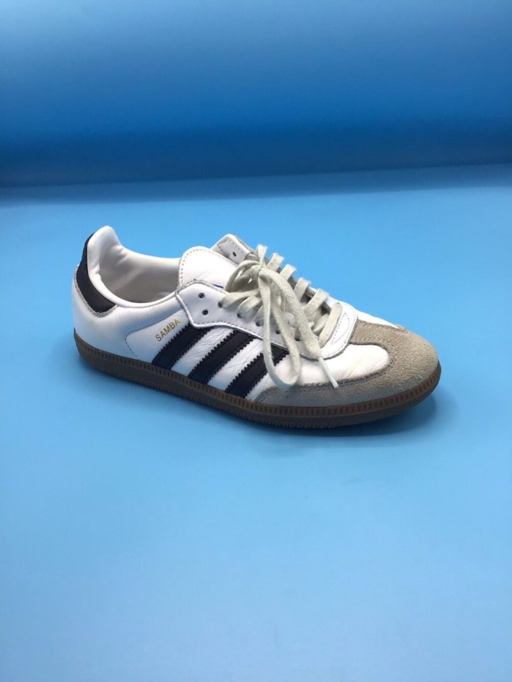White Samba OG Shoes size 5